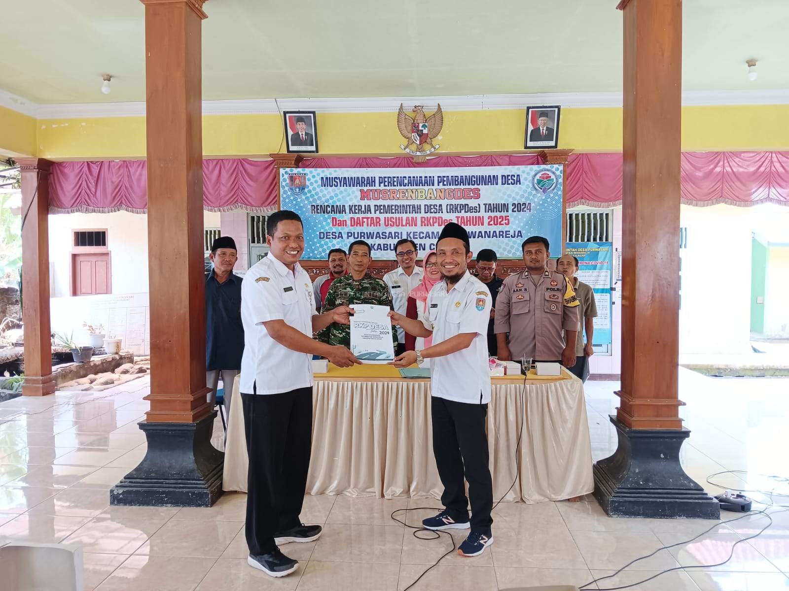 MUSRENBANGDES PENETAPAN RKPDES TAHUN 2024 DAN DU RKP TAHUN 2025